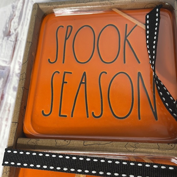 Rae Dunn Halloween Coasters 4 Pack - Picture 2 of 5